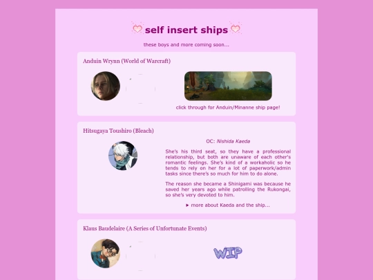 fangirling/selfinsert screenshot