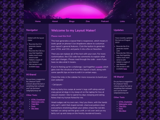 test screenshot