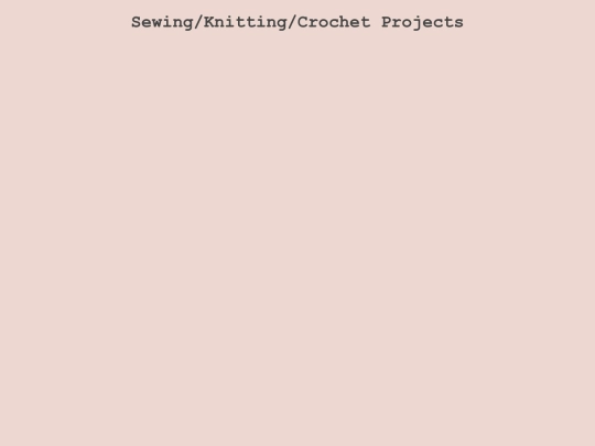 projects screenshot