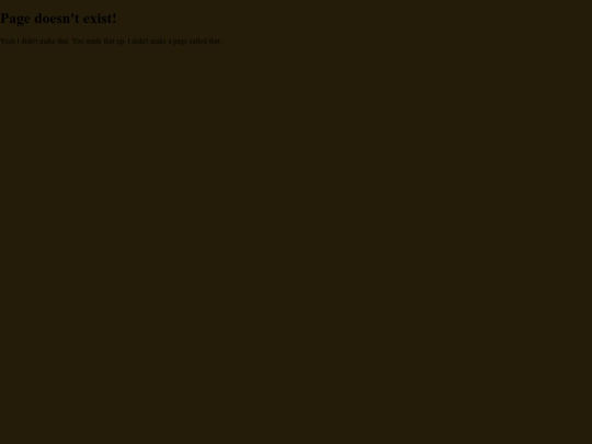 not_found screenshot