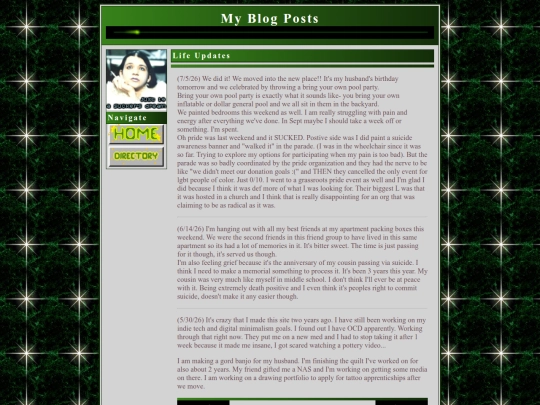 blog screenshot