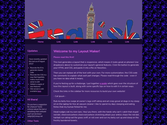 english screenshot