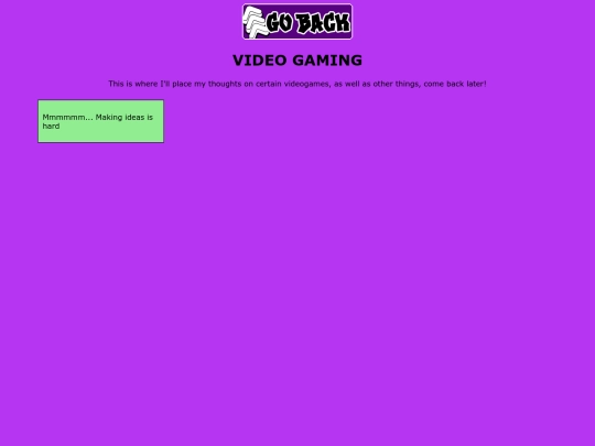 Games screenshot