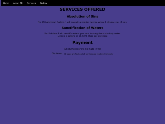 Pages/Services-Offered screenshot