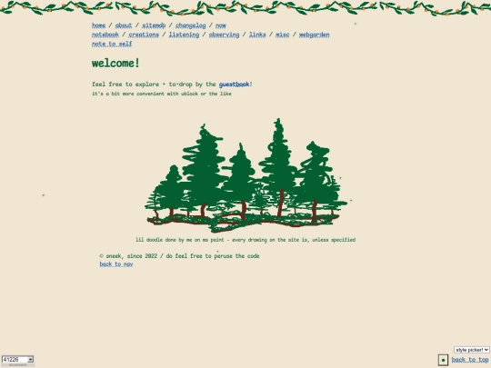 index screenshot
