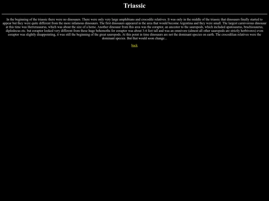 triassic screenshot
