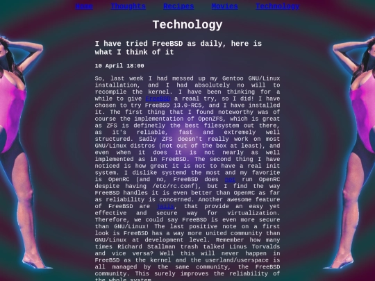 tech screenshot