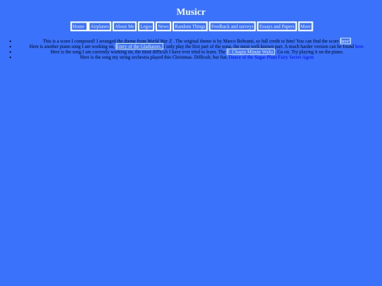 Music screenshot