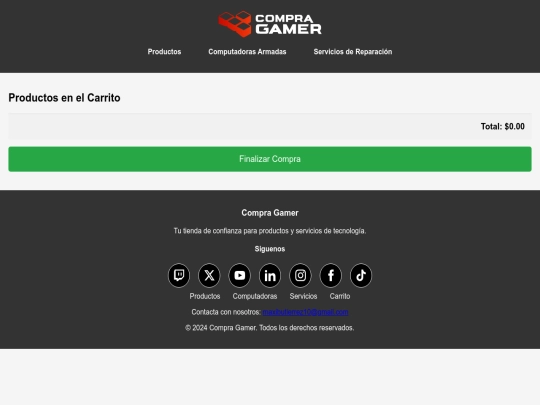 carrito screenshot