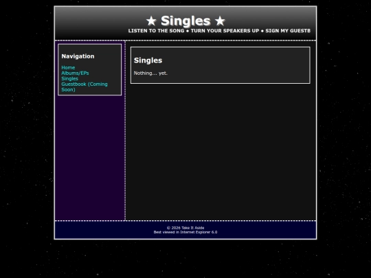 singles screenshot