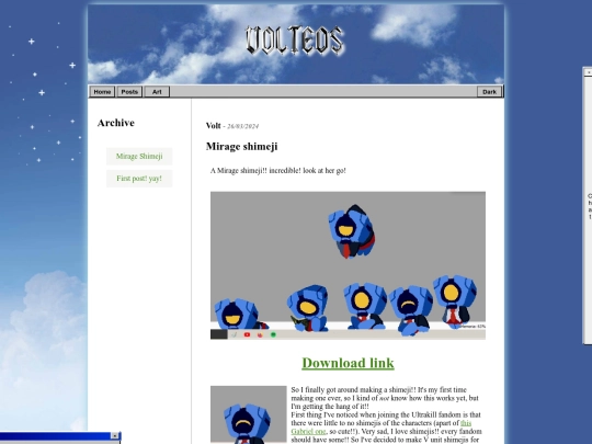 posts screenshot