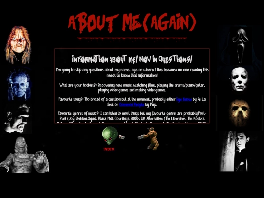 aboutmequiz screenshot