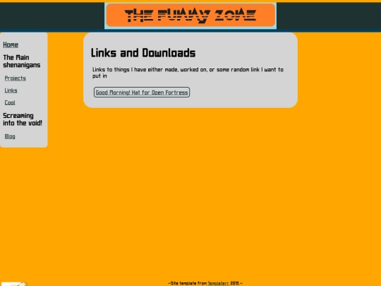 Links screenshot