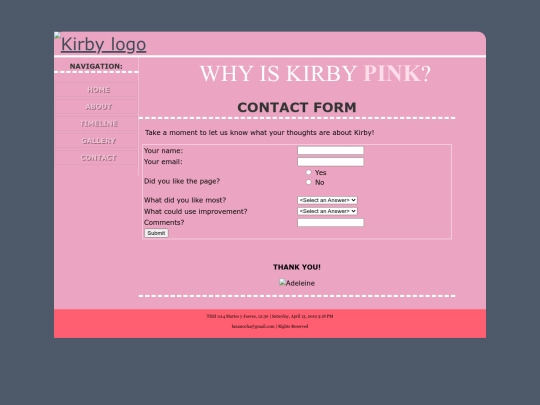 contact screenshot