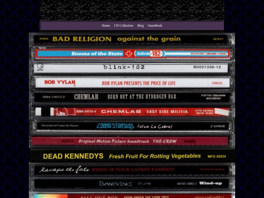 CDs screenshot