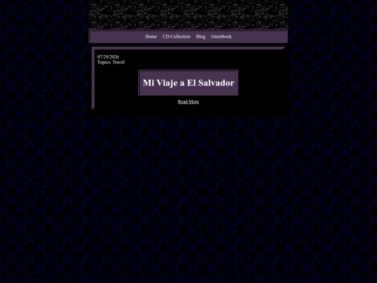 blog screenshot