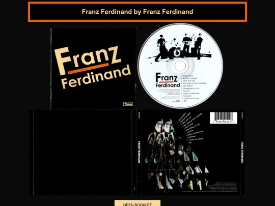 franz ferdinand/franzpage screenshot