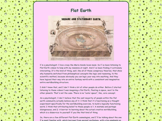 FlatEarth screenshot