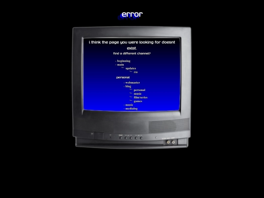 not_found screenshot