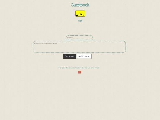 pages/guestbook screenshot