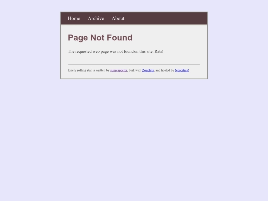 not_found screenshot