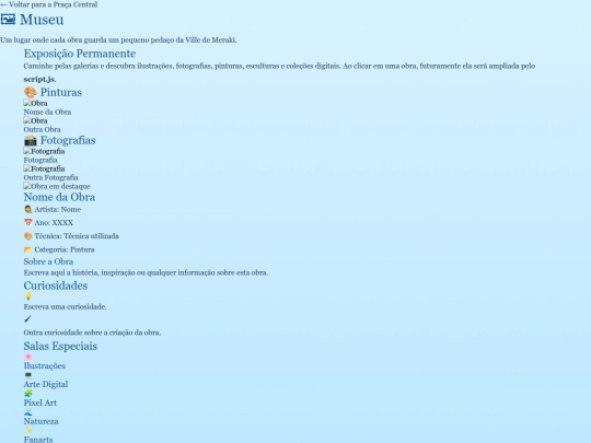 museu screenshot
