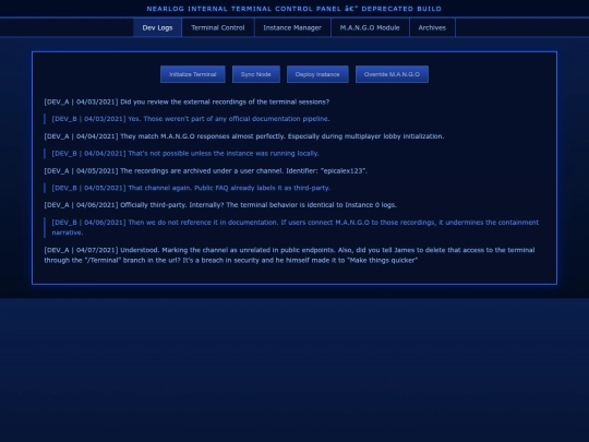 devlogs screenshot