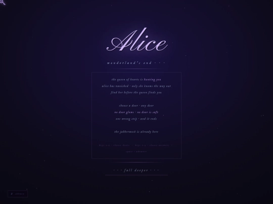 alice screenshot