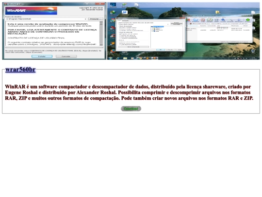 windows/programas/wrar560br screenshot