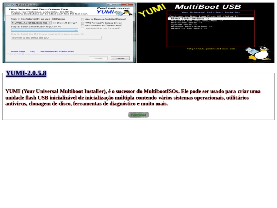 windows/programas/yumi screenshot