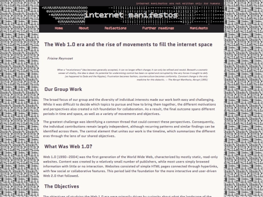 web1 screenshot
