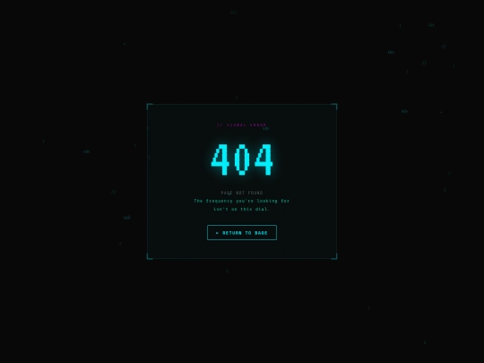 not_found screenshot