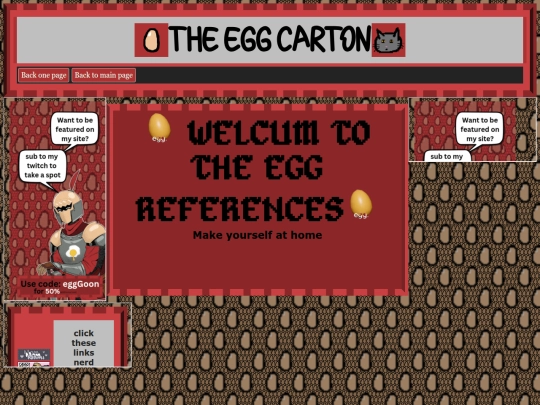 pages/eggLibrary/eggReferences screenshot