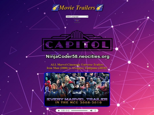 MovieTrailers screenshot