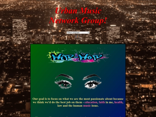 UrbanMusicNetworkGroup screenshot