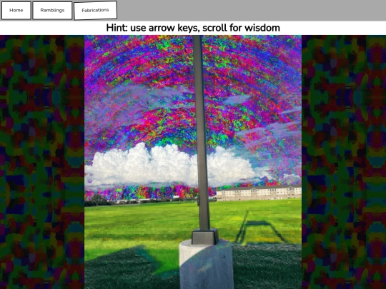 pages/fabrications screenshot