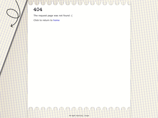 not_found screenshot