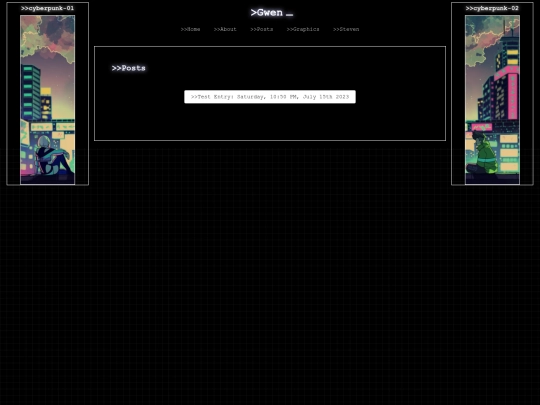 posts screenshot
