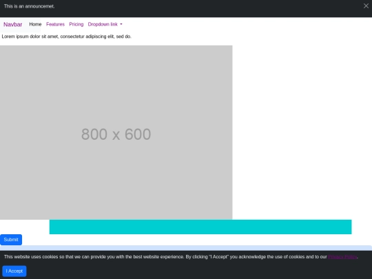 testing screenshot