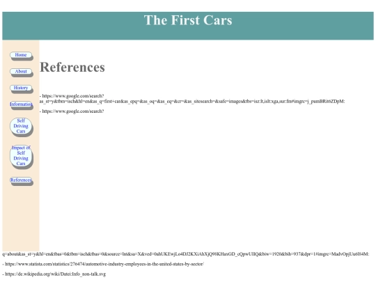 project/references screenshot