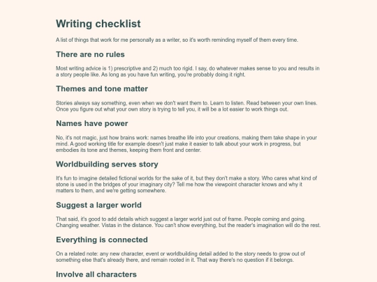 writing/checklist screenshot