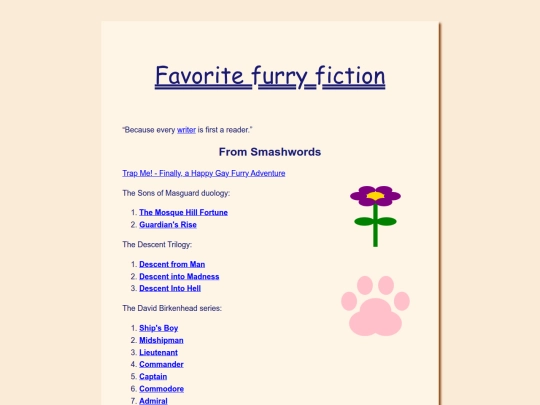 writing/fave-books screenshot