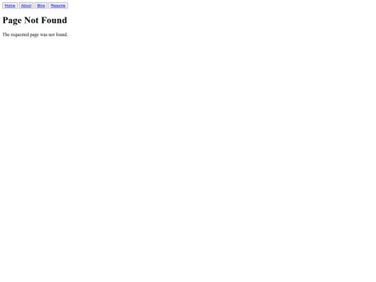not_found screenshot
