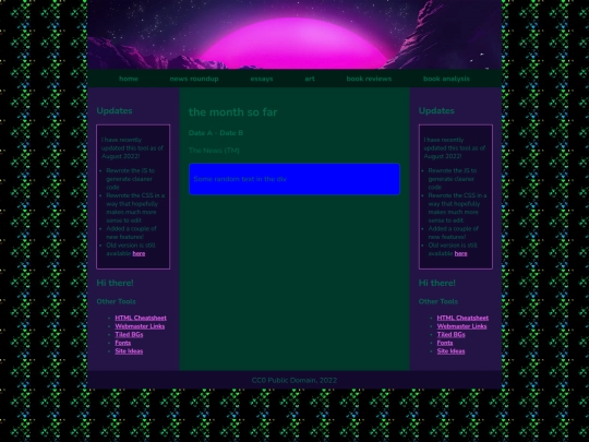 newsroundup screenshot
