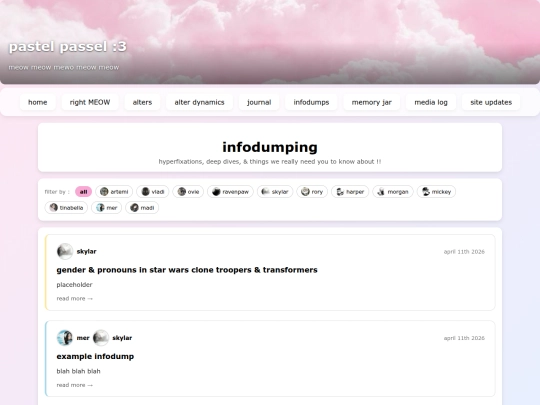 infodumping screenshot