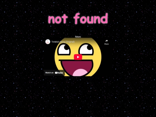 not_found screenshot