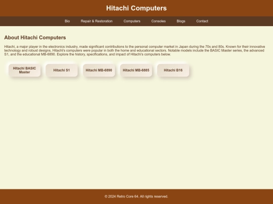hitachi screenshot