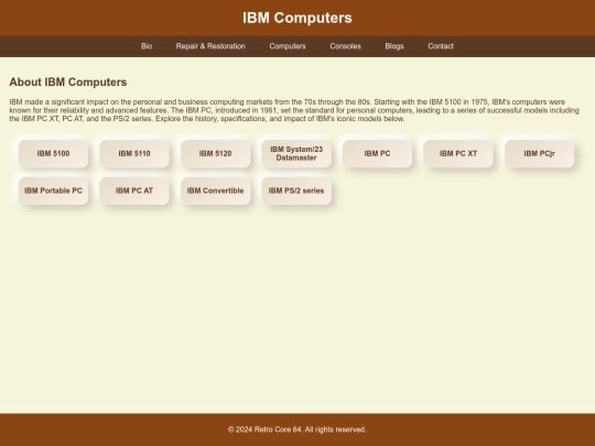 ibm screenshot