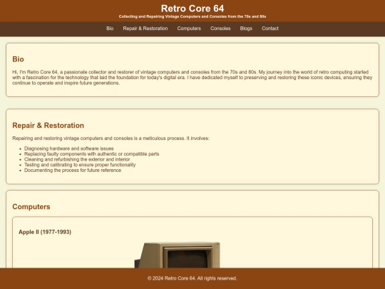 testpage screenshot