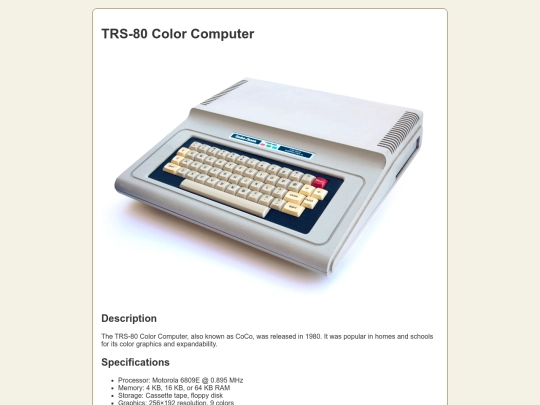 trs80-color-computer screenshot